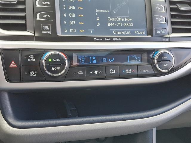 used 2017 Toyota Highlander car, priced at $27,000