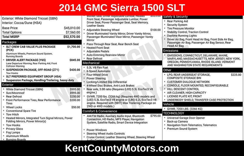 used 2014 GMC Sierra 1500 car, priced at $14,000