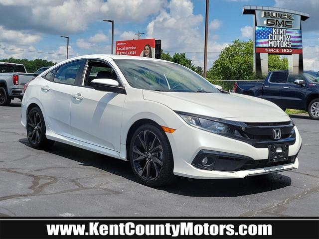 used 2019 Honda Civic car, priced at $18,500