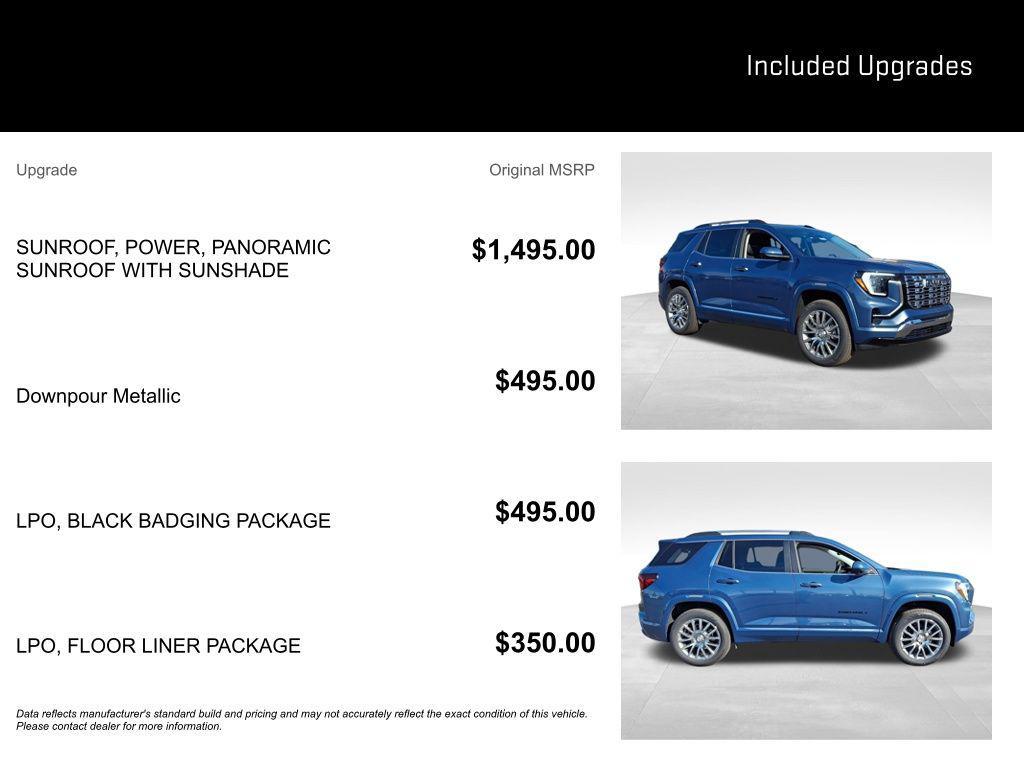 new 2026 GMC Terrain car, priced at $44,930