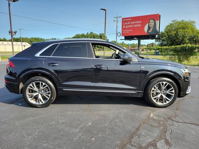 used 2021 Audi Q8 car, priced at $48,000