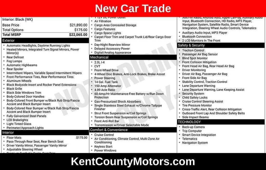 used 2023 Kia Forte car, priced at $21,000