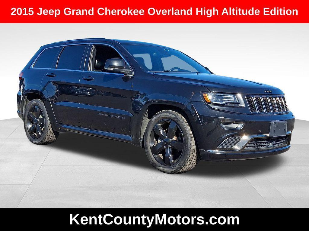 used 2015 Jeep Grand Cherokee car, priced at $15,500