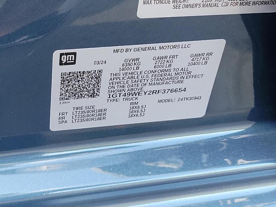 new 2024 GMC Sierra 3500 car, priced at $92,255