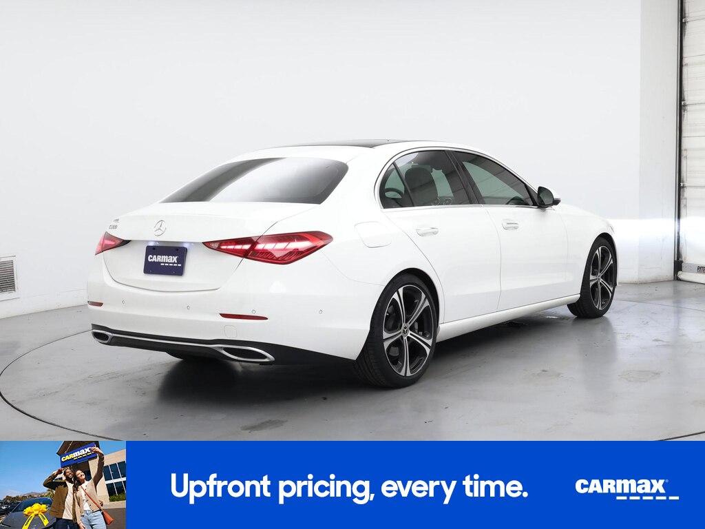 used 2022 Mercedes-Benz C-Class car, priced at $35,998