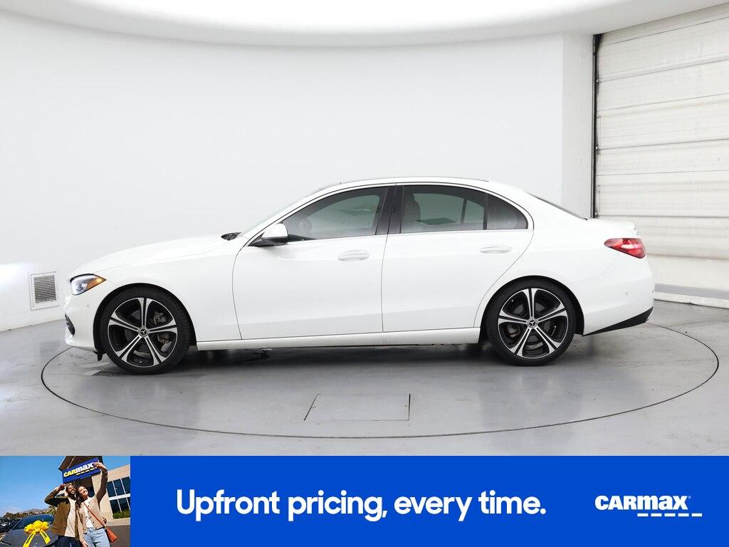 used 2022 Mercedes-Benz C-Class car, priced at $35,998