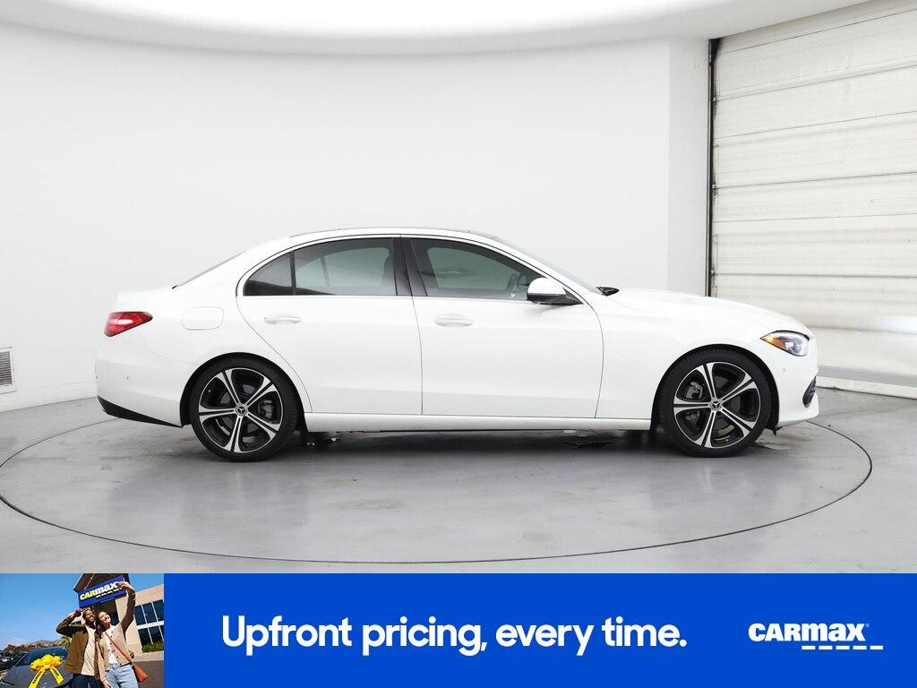 used 2022 Mercedes-Benz C-Class car, priced at $35,998
