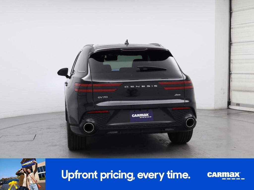 used 2024 Genesis GV70 car, priced at $48,998