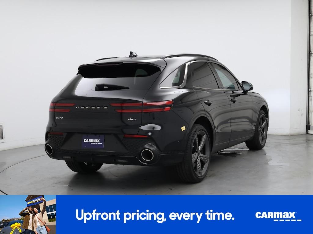 used 2024 Genesis GV70 car, priced at $48,998