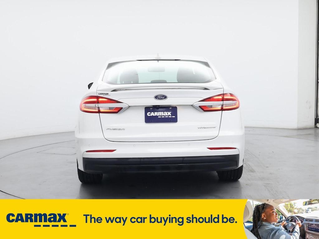 used 2019 Ford Fusion Hybrid car, priced at $17,998