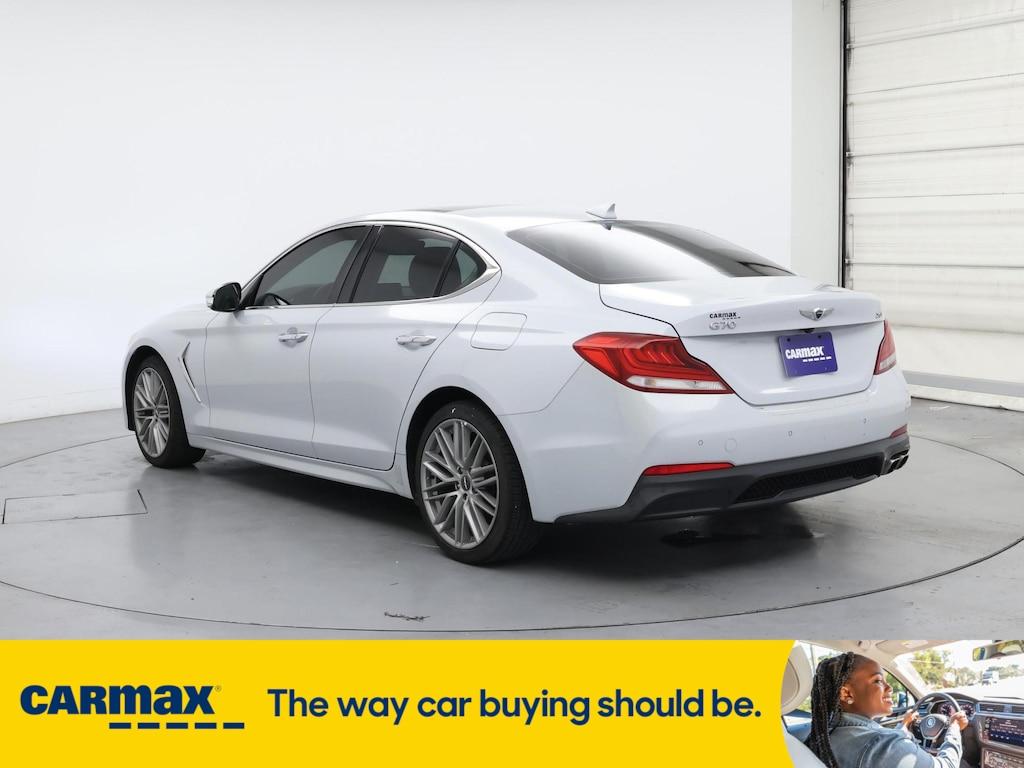 used 2020 Genesis G70 car, priced at $25,998