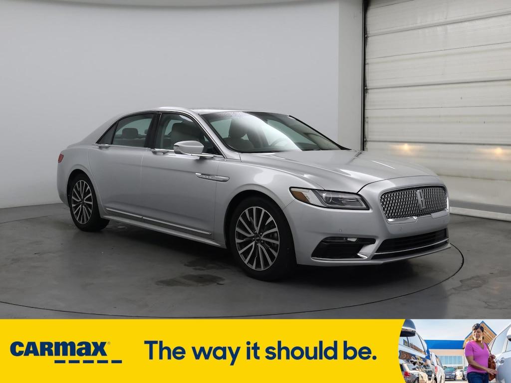 used 2017 Lincoln Continental car, priced at $21,998