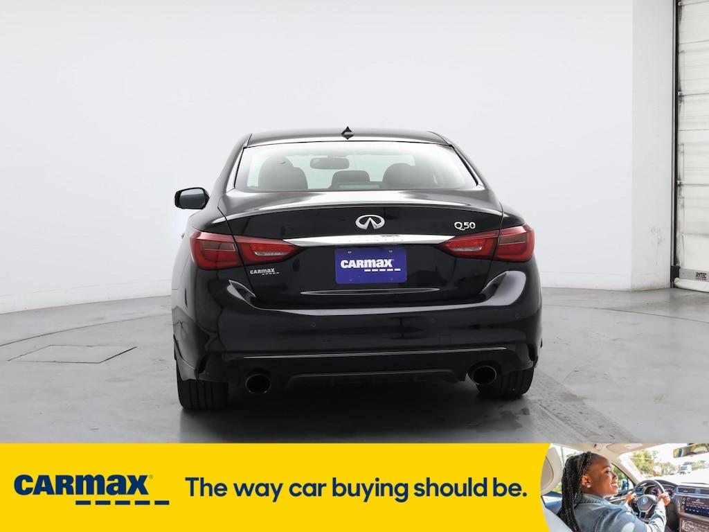 used 2022 INFINITI Q50 car, priced at $27,998