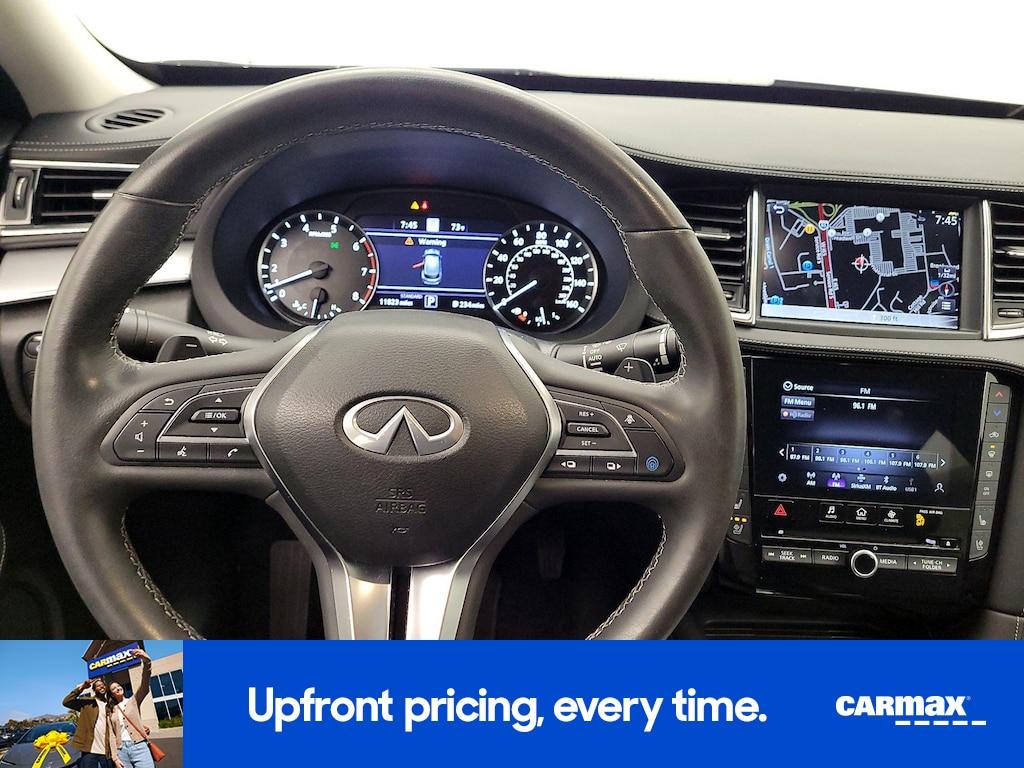used 2022 INFINITI QX50 car, priced at $32,998
