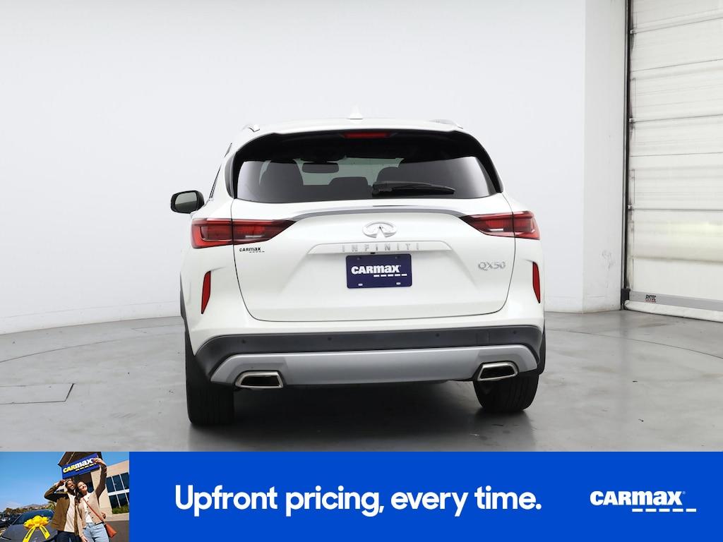 used 2022 INFINITI QX50 car, priced at $32,998