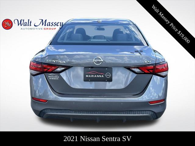 used 2021 Nissan Sentra car, priced at $19,000