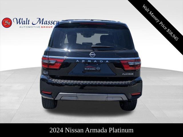 new 2024 Nissan Armada car, priced at $58,945