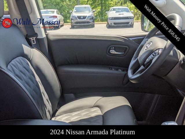 new 2024 Nissan Armada car, priced at $58,945