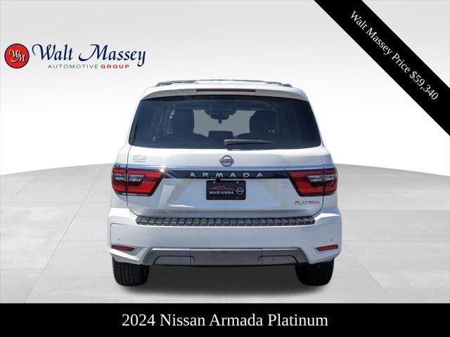 new 2024 Nissan Armada car, priced at $59,340