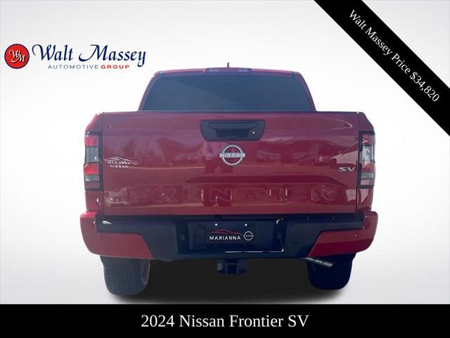 new 2024 Nissan Frontier car, priced at $34,820