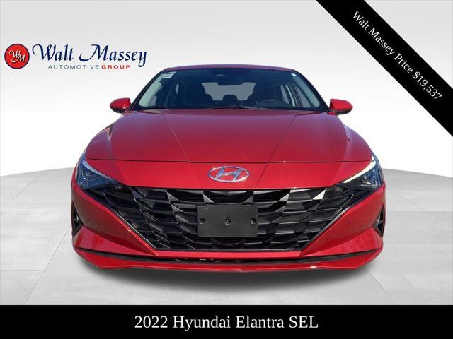 used 2022 Hyundai Elantra car, priced at $19,537