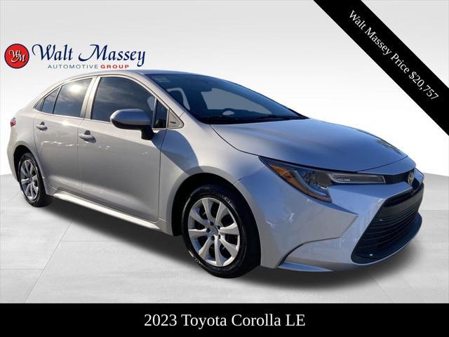 used 2023 Toyota Corolla car, priced at $20,757