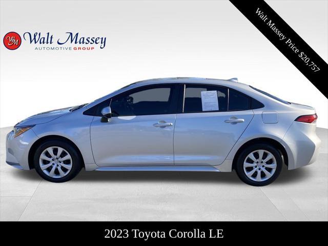 used 2023 Toyota Corolla car, priced at $20,757