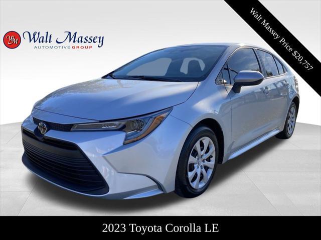 used 2023 Toyota Corolla car, priced at $20,757