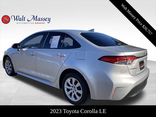 used 2023 Toyota Corolla car, priced at $20,757