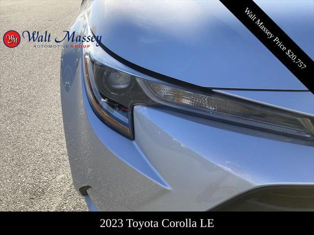 used 2023 Toyota Corolla car, priced at $20,757