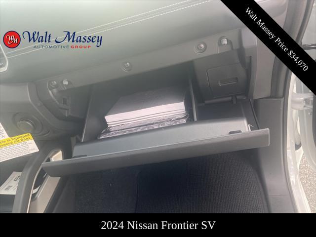new 2024 Nissan Frontier car, priced at $34,070