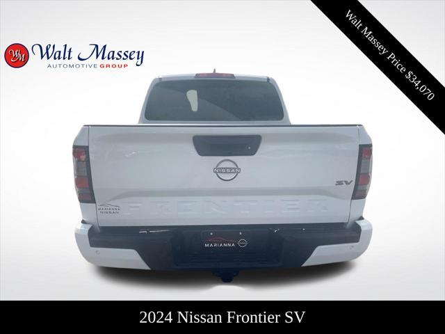 new 2024 Nissan Frontier car, priced at $34,070