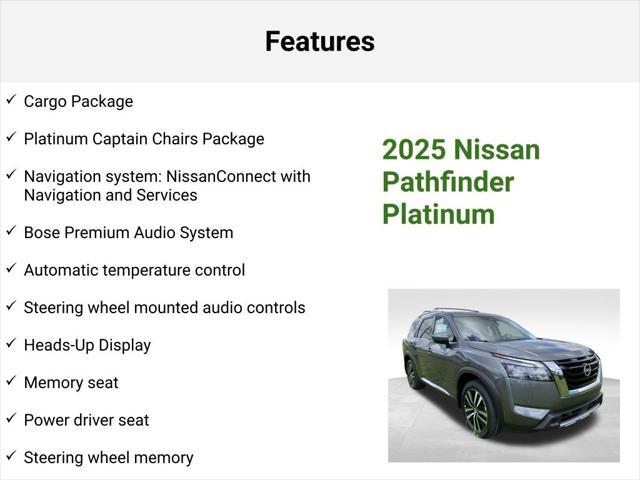 new 2025 Nissan Pathfinder car, priced at $48,990