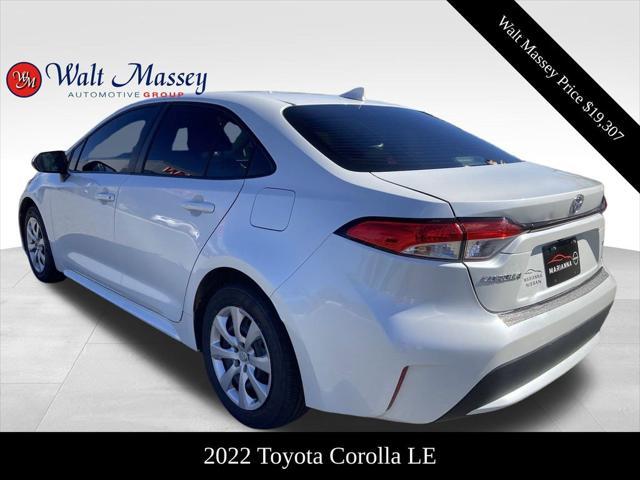 used 2022 Toyota Corolla car, priced at $19,307