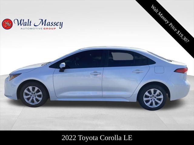 used 2022 Toyota Corolla car, priced at $19,307