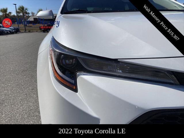 used 2022 Toyota Corolla car, priced at $19,307