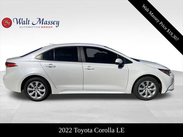 used 2022 Toyota Corolla car, priced at $19,307