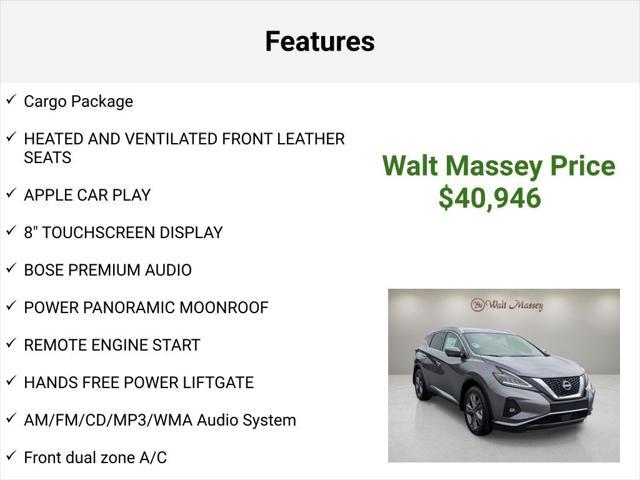 new 2024 Nissan Murano car, priced at $40,946