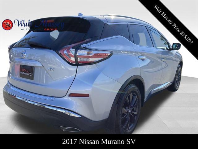 used 2017 Nissan Murano car, priced at $15,597