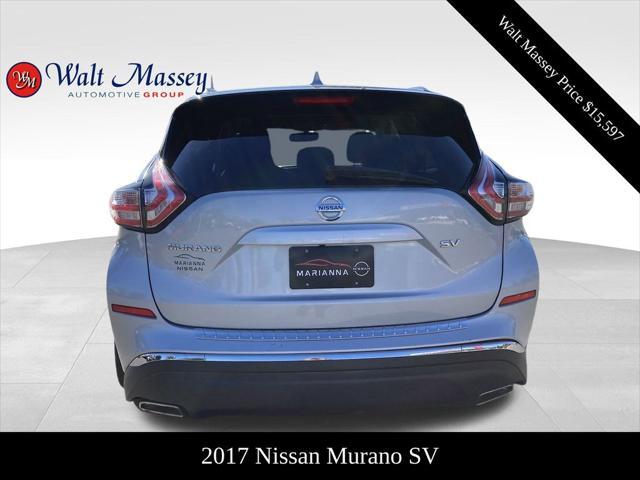 used 2017 Nissan Murano car, priced at $15,597