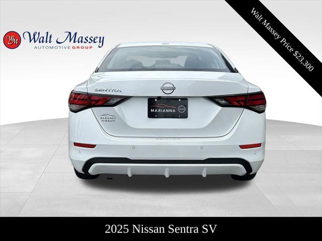 new 2025 Nissan Sentra car, priced at $23,300