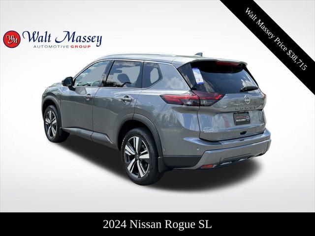 new 2024 Nissan Rogue car, priced at $38,715