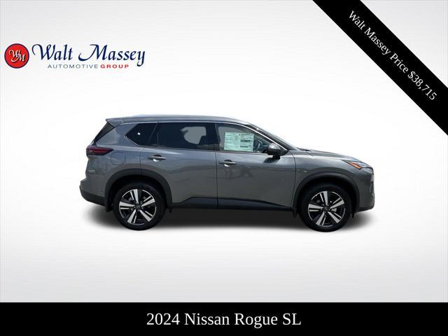 new 2024 Nissan Rogue car, priced at $38,715