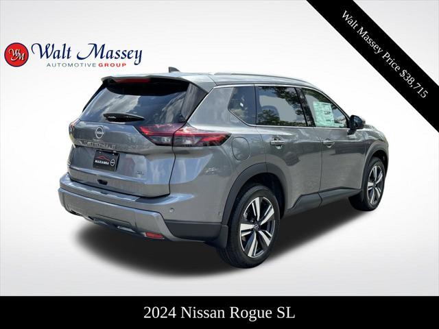 new 2024 Nissan Rogue car, priced at $38,715