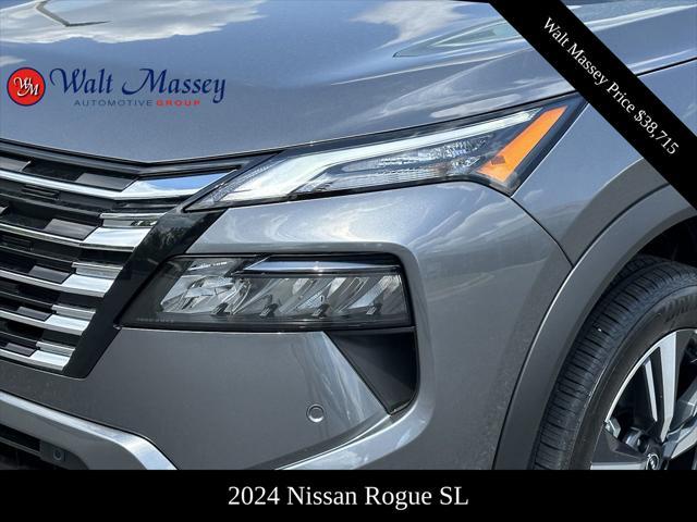 new 2024 Nissan Rogue car, priced at $38,715