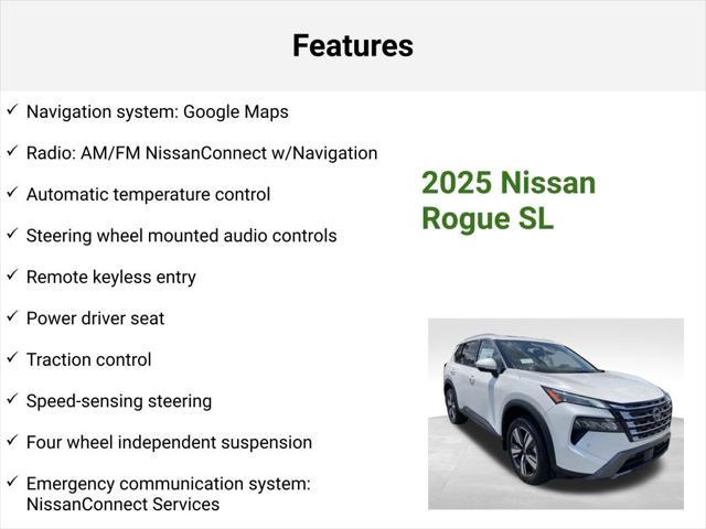 new 2025 Nissan Rogue car, priced at $38,640