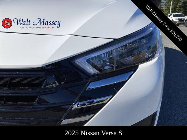 new 2025 Nissan Versa car, priced at $20,270