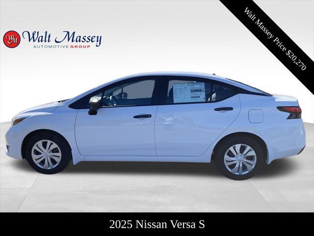 new 2025 Nissan Versa car, priced at $20,270