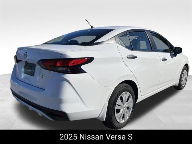 new 2025 Nissan Versa car, priced at $20,601