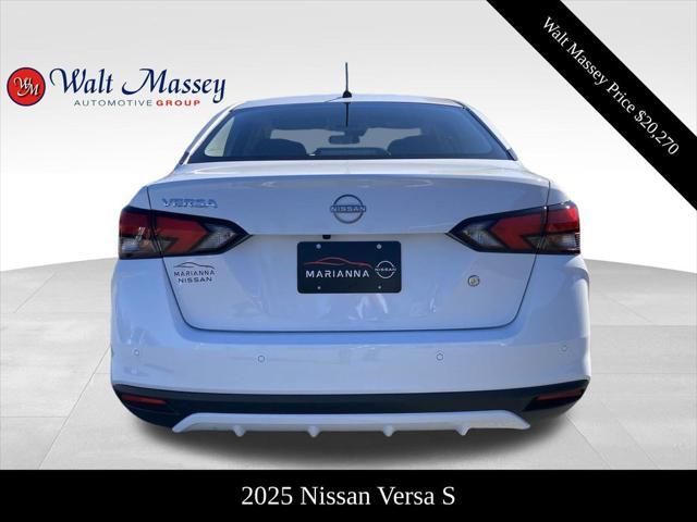 new 2025 Nissan Versa car, priced at $20,270